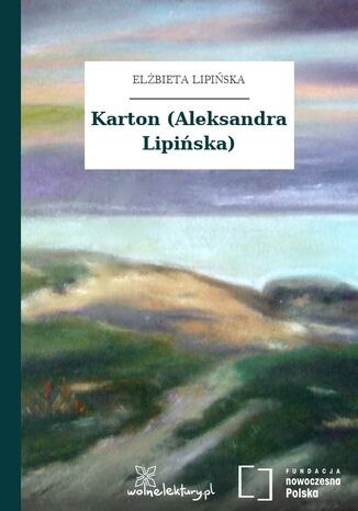 Karton (Aleksandra Lipińska) Elżbieta Lipińska - okladka książki