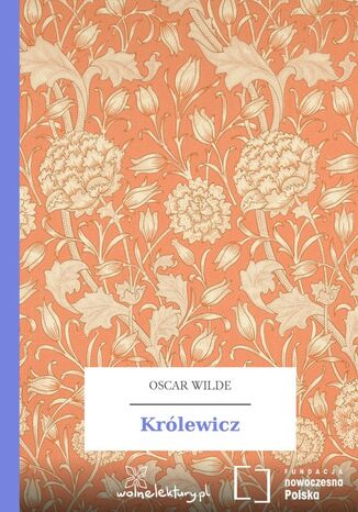 Królewicz Oscar Wilde - okladka książki