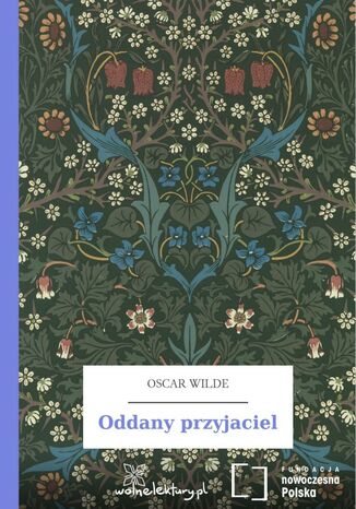 Oddany przyjaciel Oscar Wilde - okladka książki