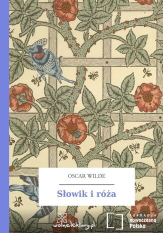 Słowik i róża Oscar Wilde - okladka książki