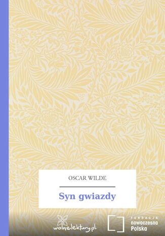 Syn gwiazdy Oscar Wilde - okladka książki