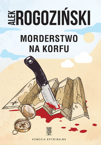 Morderstwo na Korfu Alek Rogoziński - okladka książki