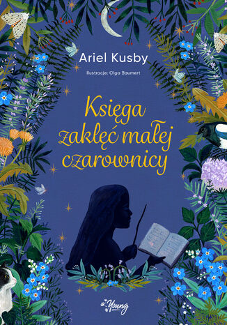 Księga zaklęć małej czarownicy Ariel Kusby - okladka książki