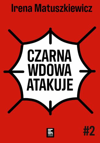 Czarna wdowa atakuje Irena Matuszkiewicz - okladka książki