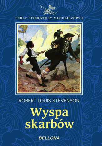 Wyspa skarbów Robert Louis Stevenson - okladka książki