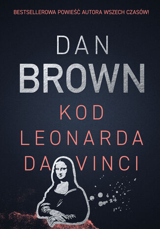 Kod Leonarda da Vinci Dan Brown - okladka książki