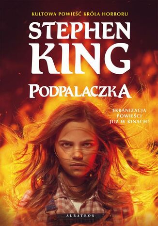 Podpalaczka Stephen King - okladka książki