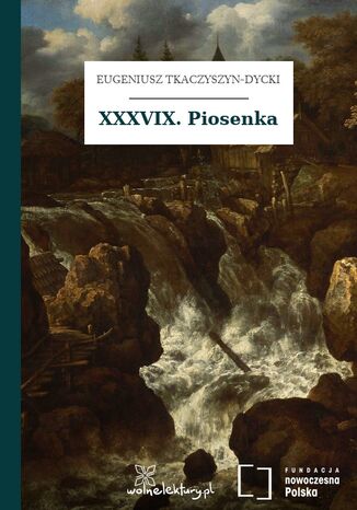 XXXVIX. Piosenka Eugeniusz Tkaczyszyn-Dycki - okladka książki