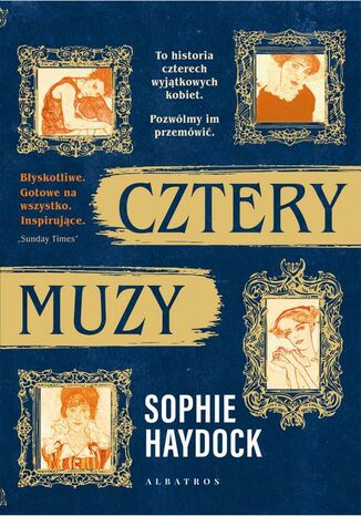 CZTERY MUZY Sophie Haydock - okladka książki