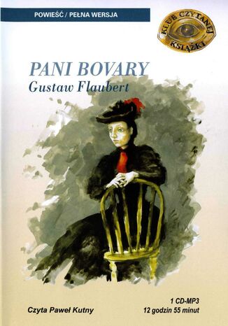 Pani Bovary Gustaw Flaubert - okladka książki