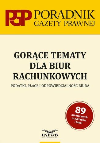 Gorące tematy dla biur rachunkowych Praca zbiorowa - okladka książki