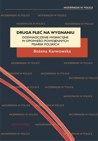 Druga płeć na wygnaniu. Doświadczenie migracyjne w opowieści powojennych pisarek polskich Bożena Karwowska - okladka książki