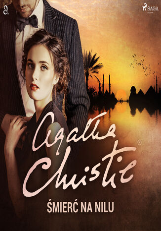 Śmierć na Nilu Agatha Christie - okladka książki