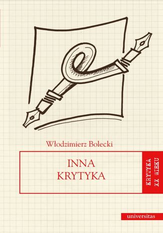 Inna krytyka Włodzimierz Bolecki - okladka książki