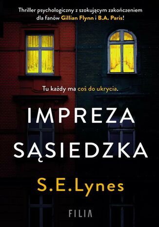 Impreza sąsiedzka S. E. Lynes - okladka książki