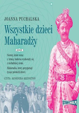 Wszystkie dzieci Maharadży Joanna Puchalska - okladka książki