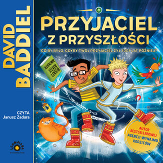 Przyjaciel z przyszłości David Baddiel - okladka książki