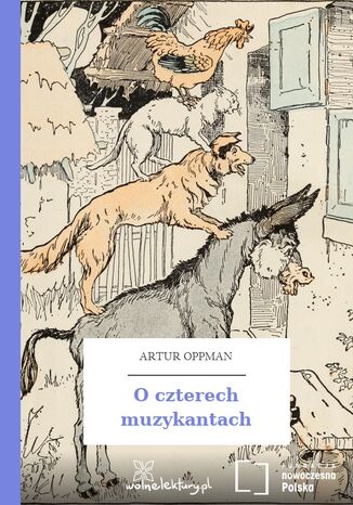 O czterech muzykantach Artur Oppman - okladka książki