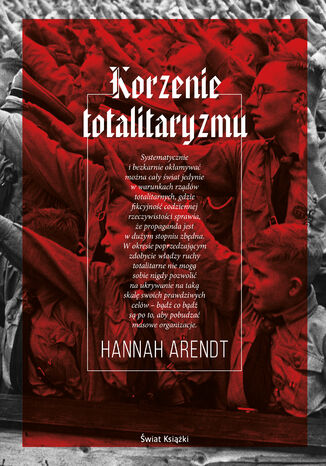 Korzenie totalitaryzmu Hannah Arendt - okladka książki