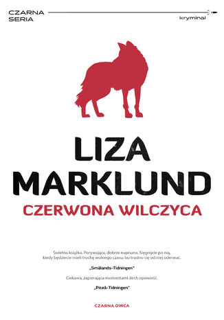 Annika Bengtzon (tom 5). Czerwona wilczyca Liza Marklund - okladka książki