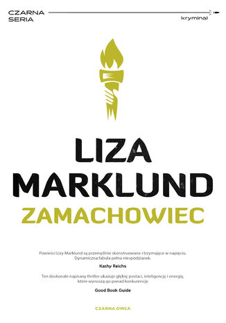 Annika Bengtzon (tom 1). Zamachowiec Liza Marklund - okladka książki