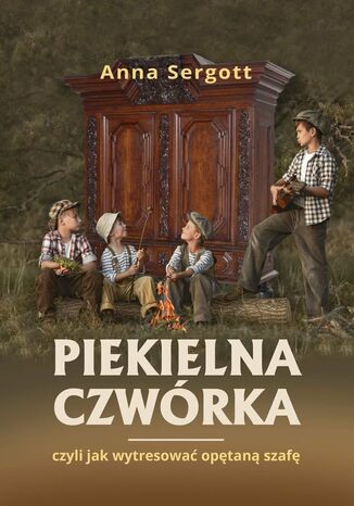 Piekielna czwórka Anna Sergott - okladka książki