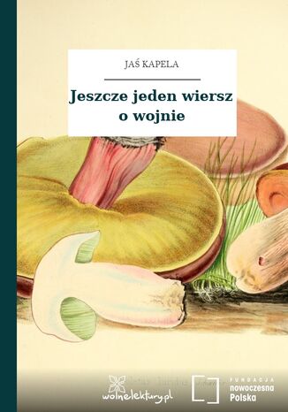 Jeszcze jeden wiersz o wojnie Jaś Kapela - okladka książki