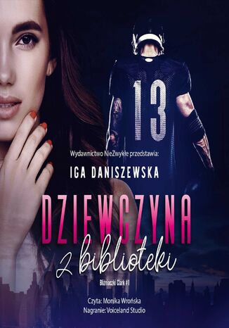 Dziewczyna z biblioteki Iga Daniszewska - okladka książki