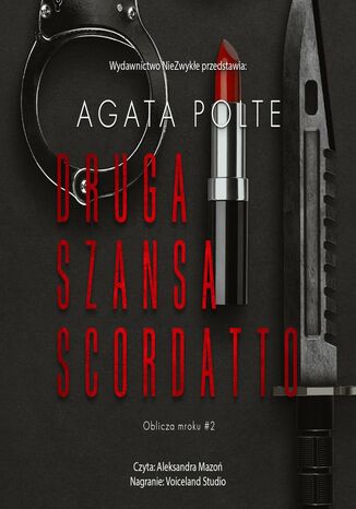 Druga szansa Scordatto Agata Polte - okladka książki