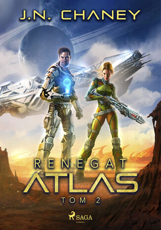 Renegat. Atlas. Tom 2 J.N. Chaney - okladka książki