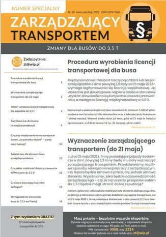 ZMIANY DLA BUSÓW DO 3,5 T praca zbiorowa - okladka książki