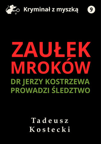 Zaułek mroków Tadeusz Kostecki - okladka książki