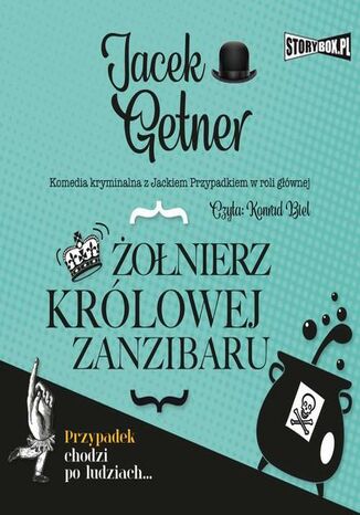 Żołnierz królowej Zanzibaru Jacek Getner - okladka książki