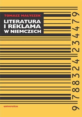 Literatura i reklama w Niemczech Tomasz Małyszek - okladka książki