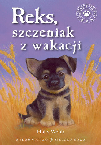 Reks, szczeniak z wakacji Holly Webb - okladka książki