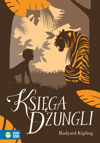 Księga Dżungli. Literatura klasyczna Rudyard Kipling - okladka książki