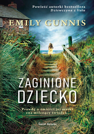 Zaginione dziecko Emily Gunnis - okladka książki