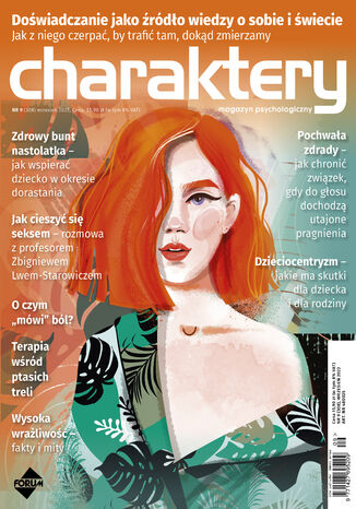 Charaktery 9/2022 Natalia de Barbaro, prof. Philip Zimbardo, prof. dr hab. Maria Beisert, prof. dr hab. Jacek Bomba, Jacek Dehnel, dr Paulina Małochleb, Anna Czarnecka, prof. dr hab. Tomasz Maruszewski, Anna Brytek-Matera, dr Ewa Dobiała, dr hab. Katarzyna Waszyńska, prof. nadzw. dr hab. Agnieszka Wilczyńska - okladka książki