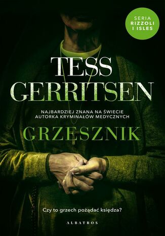 GRZESZNIK Tess Gerritsen - okladka książki