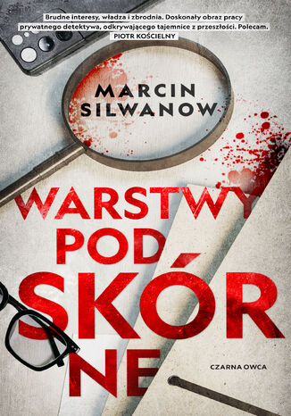 Warstwy podskórne Marcin Silwanow - okladka książki