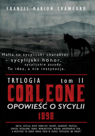 CORLEONE: Opowieść o Sycylii. Tom II [1898] Francis Marion Crawford - okladka książki