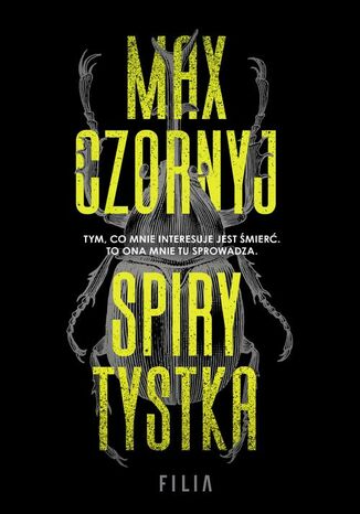 Spirytystka Max Czornyj - okladka książki