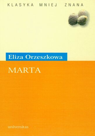 Marta Eliza Orzeszkowa - okladka książki