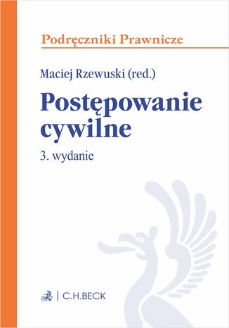 Postępowanie cywilne Maciej Rzewuski, Arkadiusz Krzysztof Bieliński - okladka książki