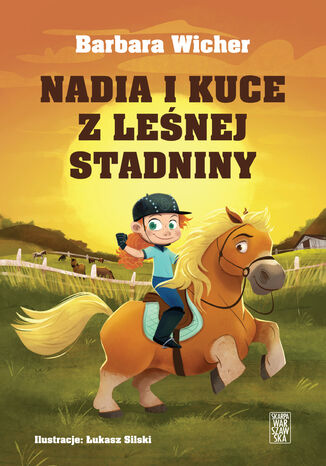 Nadia i kuce z leśnej stadniny Barbara Wicher - okladka książki