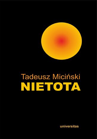 Nietota. Księga tajemna Tatr Tadeusz Miciński - okladka książki