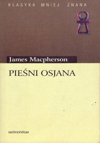 Pieśni Osjana James Macpherson - okladka książki