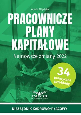 Pracownicze plany kapitałowe Aneta Olędzka - okladka książki