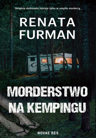 Morderstwo na kempingu Renata Furman - okladka książki