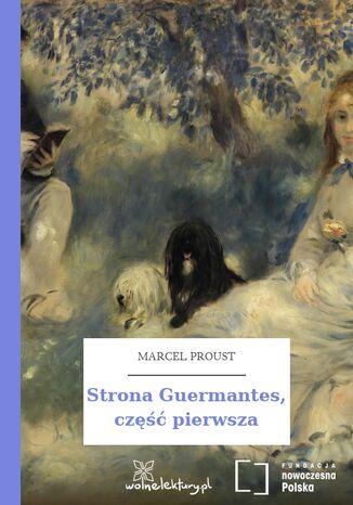 Strona Guermantes, część pierwsza Marcel Proust - okladka książki